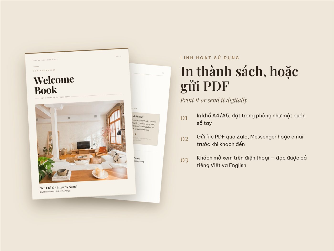 Welcome Book — Xem trước 4